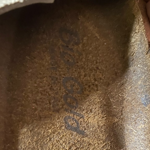 Bio Gold Pink & Tan Wedges Sz 8 - Picture 8 of 8